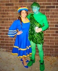 Chiquita Banana & the Jolly Green Giant Costume
