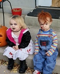 Chucky and Tiffany Bride Costume | Coolest DIY Costumes - Photo 4/5