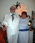 Colonel Sanders and his Chick - Couple Halloween Costume