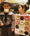 Cop & Doughnuts Costume