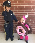 Cops Loves Donuts Costume
