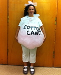 Cotton Candy Homemade Halloween Costume