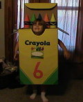 Adult Crayons and Box Group Costume