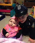 Cupcake & Police Officer Costume