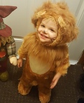 Cutest Cowardly Lion Costume