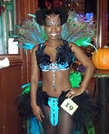 Dazzling Pretty Peacock Costume