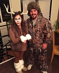 Deer and Hunter Costume