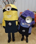 Minion and Evil Minion - Couples Halloween Costume | No-Sew DIY Costumes