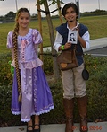 adult rapunzel and flynn costumes