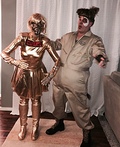 Dot Matrix and Barf from SpaceBalls Costume