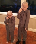 Dr. Evil and Mini Me Costume