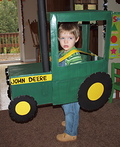 John Deere Tractor Halloween Costume for Boys