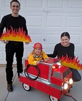 Fight Fire Family Costume | Creative DIY Ideas