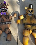 Five Nights at Freddy's and Nightmare Fred Bear Costume