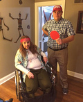 Forrest Gump and Lieutenant Dan Costume