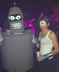 Futurama Bender and Crew Costume