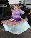 Genie on a Magic Carpet Costume - 2013 Halloween Costume Contest Genie on a Magic Carpet Costume