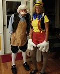 Geppetto and Pinocchio Costume