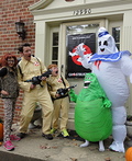 Ghostbusters Family Costume