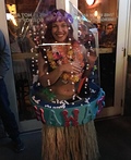 Hawaiian Snow Globe Costume