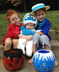 Heat Miser, Snow Miser and Bumble Costume