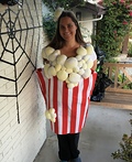 Popcorn and Pepsi Couple Costume