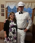Housewife and the Milkman Costume