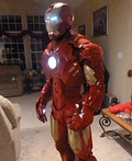 Awesome Homemade Iron Man Costume