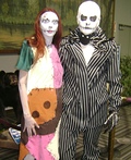 Jack & Sally Nightmare Before Christmas Costume