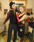 Harley Quinn & Joker from Batman Costume | Creative DIY Costumes