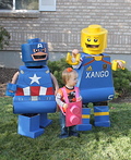 Lego Family Costume - DIY Halloween Costumes