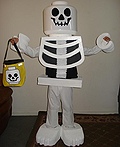 Lego Skeleton Boy Costume