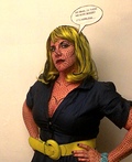 Roy Lichtenstein Pop Art Comic Book Queen Costume