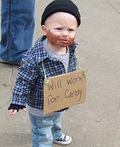 DIY Little Hobo Costume