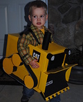Bulldozer Rampage Transformer Halloween costume for boys | Coolest DIY ...
