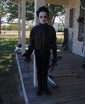 Little Ed Scissorhands Costume