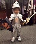 Little Knight in Shining Armor Costume