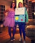 Lumpy Space Princess and BMO Costume