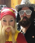 Macho Man Randy Savage and Hulk Hogan Costume