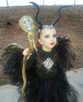 Maleficent Girl's Halloween Costume DIY | Last Minute Costume Ideas