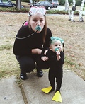 Mama & Baby Scuba Cuties Costume
