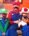 The Mario Bros Family Costume | Coolest DIY Costumes - Photo 2/2