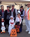 Phases of Mary Poppins Family Halloween Costume | How-to Tutorial