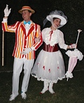 Mary Poppins and Bert Costume