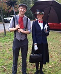 Mary Poppins & the Chimney Sweep Costume