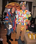Pinata and a Mexican Halloween Costumes