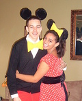 Mickey and Minnie Mouse Costume