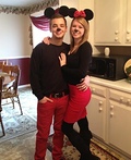 Minnie and Mickey Mouse Costume