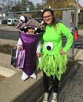 Monsters Inc Boo and Mike Wazowski Costume