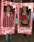 80's Let's Dance! Barbie and Ken Costume